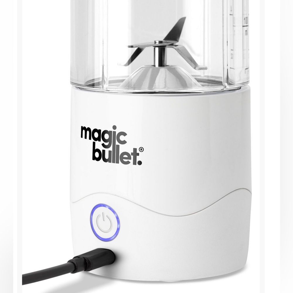 Magic Bullet Portable Blender NEW White USB Rechargeable - Picture 5 of 8